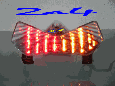 ZX6R 03/04 Feu LED Clignotants Int�gr�s - Homologu� E11