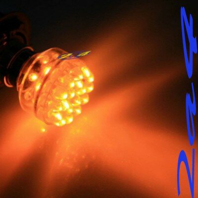 1 Ampoule 32 LED Eclairage Orange EVO9 - Type 1156 120�