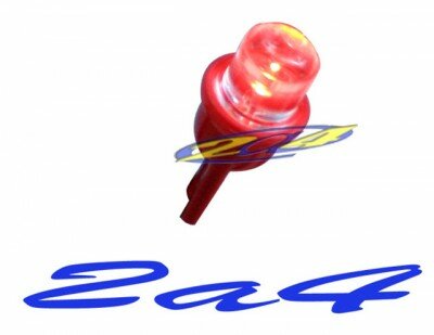 1 Ampoules LED Eclairage Rouge  T10W WEDGE