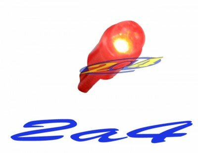 1 Ampoules LED Eclairage Rouge  T5W WEDGE