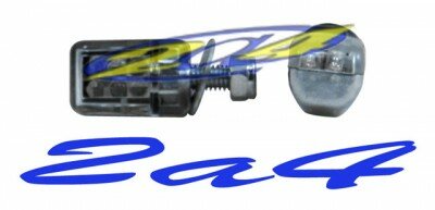 2 Clignotants adaptables � LED E123 Chrome - Homologu�