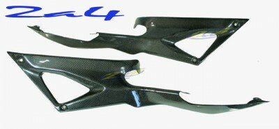 .Caches Lat�raux  Sous Selle Carbone SBK 1198|SBK 1198 S