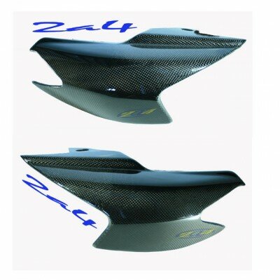 Protection Echappement Carbone Hypermotard 1100 ( vendu par paire ) 