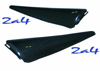 Caches lat�reaux (paire)  Carbone CBR 1000 2008/2010 