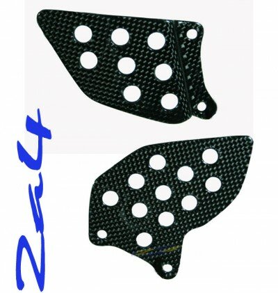 Platine Repose pied Carbone CBR 600 RR 2003/2004 ( vendu par paire ) 