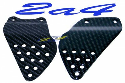 Paire Platine Repose Pied Carbone CBR 900 1998/1999