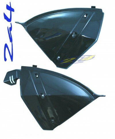 Caches lat�raux Avant Carbone  CB 1000 R 08/10 ( PAIRE )