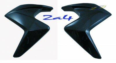 Ecopes Radiateur Carbone  CB 1000 R 08/10( PAIRE )