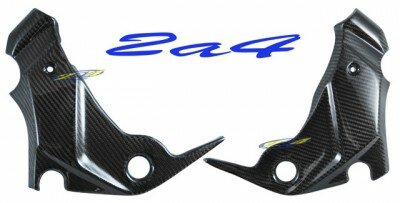 Caches Lat�raux Carbone ER6 2009 / 2010