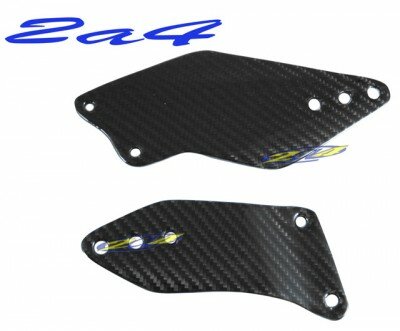 Platine Cale Pied Carbone ZX10R 2008 /2010