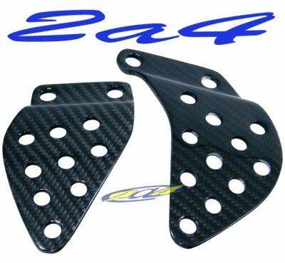 Platine Repose Pied Carbone ZX6R 2003 /2004