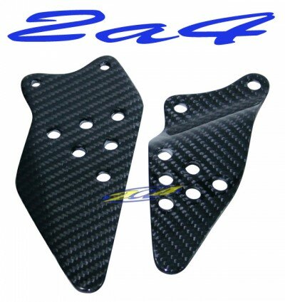  Paire Platine Repose Pied Carbone ZX6R 2005/2006