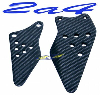  Paire Platine Repose Pied Carbone ZX6R 2007/2008