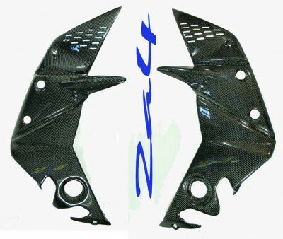 Protection Cadre Carbone  Z750 07/10   Z1000 07/09 ( vendu par paire )