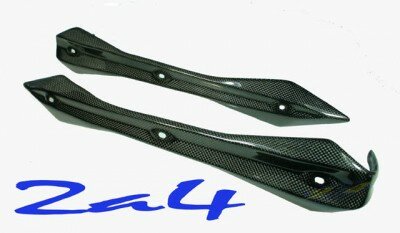 Protection Echappement Carbone Z1000 2007/2009 ( vendu par paire )