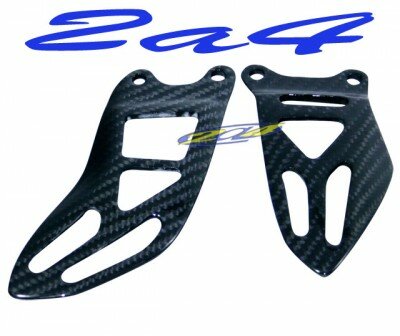 Platine Repose Pied Carbone GSXR 1000 2009/2010 