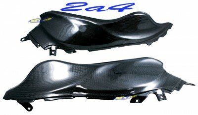 Int�rieur Car�nage Carbone GSXR 1300 HAYABUSA 08/10 (Paire)