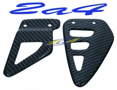 Platine Repose Pied Carbone GSXR 600 1997/2000 