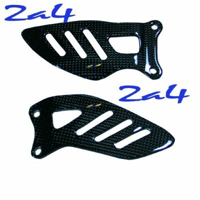 Platine Repose Pied Carbone GSXR 600/750 2006/2007 