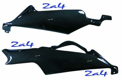 Sabot Carbone ( paire ) GSXR 600/750 2006/2007 