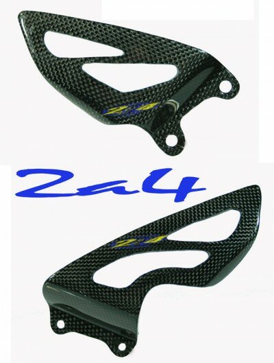 Platine Repose Pied Carbone Daytona 675 06/10 (vendu par paire ) 