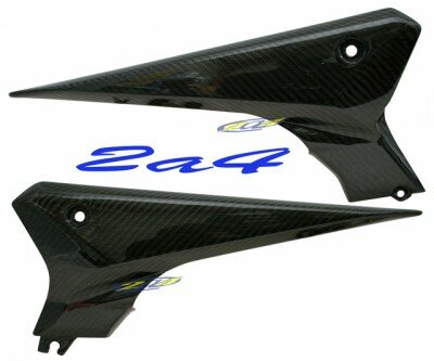 Caches Lat�raux sous selle Carbone XJ6 Diversion 2009/2010 (PAIRE)