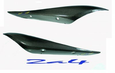 Protection Echappement Carbone YZF R1 2004/2006 (vendu par paire )  