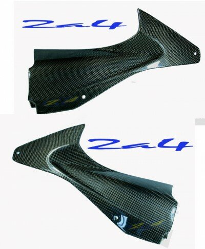 Caches Tete de Fourche Carbone YZF R6 2006/2007 ( vendu par paire )