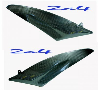 Caches Latereaux Carbone YZF R6 2006/2007 ( vendu par paire )