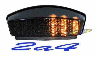 MONSTER 94/07 Feu Fum� LED Clignotants Int�gr�s - Homologu� E11