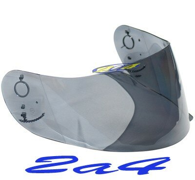 Ecran 2a4 Fum� Clair pour Casque Agv