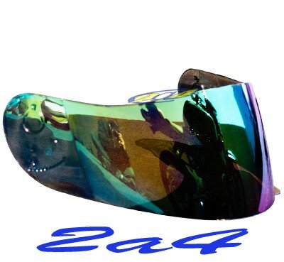 Ecran 2a4 Irridium pour Casque Agv