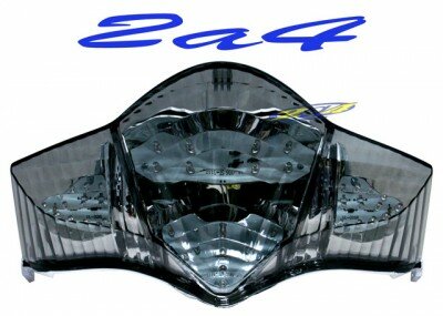 VFR 800 VTEC 02/09 Feu Fum� LED Clignotants Int�gr�s - Homologu� E11 