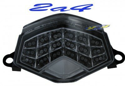 Z 1000 2007/2009 Feu Fum� LED EVO10 Clignotants Int�gr�s - Homologu� E11