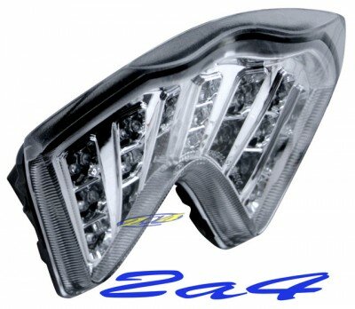 KTM 690 Duke  Feu LED Clignotants Int�gr�s - Homologu� E11 � Centrale
