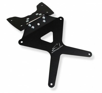 SUPPORT DE PLAQUE INCLINABLE SUZUKI GSXR 600/750 08/10