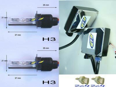 KIT HID XENON 55 W  2 AMPOULES H3