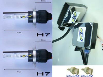 KIT HID XENON 55 W  2 AMPOULES H7