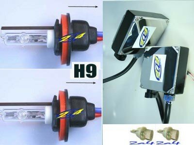 KIT HID XENON 55 W  2 AMPOULES H9