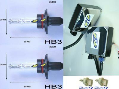 KIT HID XENON 55 W  2 AMPOULES HB3 9005