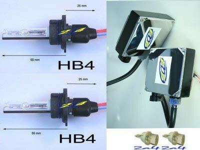 KIT HID XENON 55 W  2 AMPOULES HB4 9006