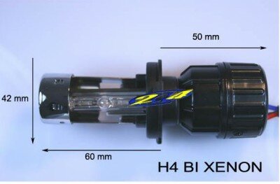 H4 Bi-x�non  HID 7500 K 
