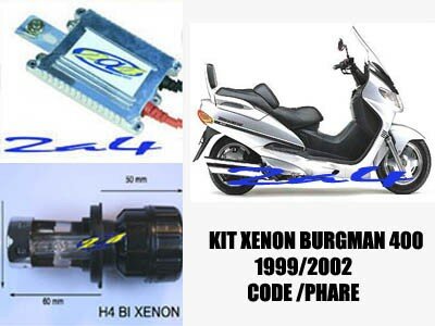 Kit HID BI-XENON BURGMAN 400 1999/2002