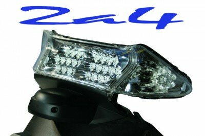 TMAX 500 Feu LED Clignotants Int�gr�s - Homologu� E11 � Centrale 