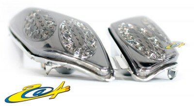 XMAX 2005/2009 Feu Fum� LED Clignotants Int�gr�s (Paire) - Homologu�